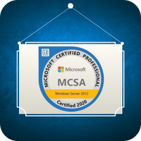Microsoft MCSA Certificate