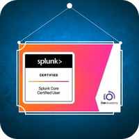 Splunk Oak Academy Certificate