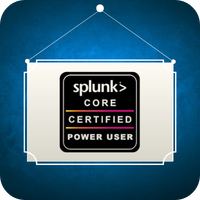 Splunk Power User Certificate